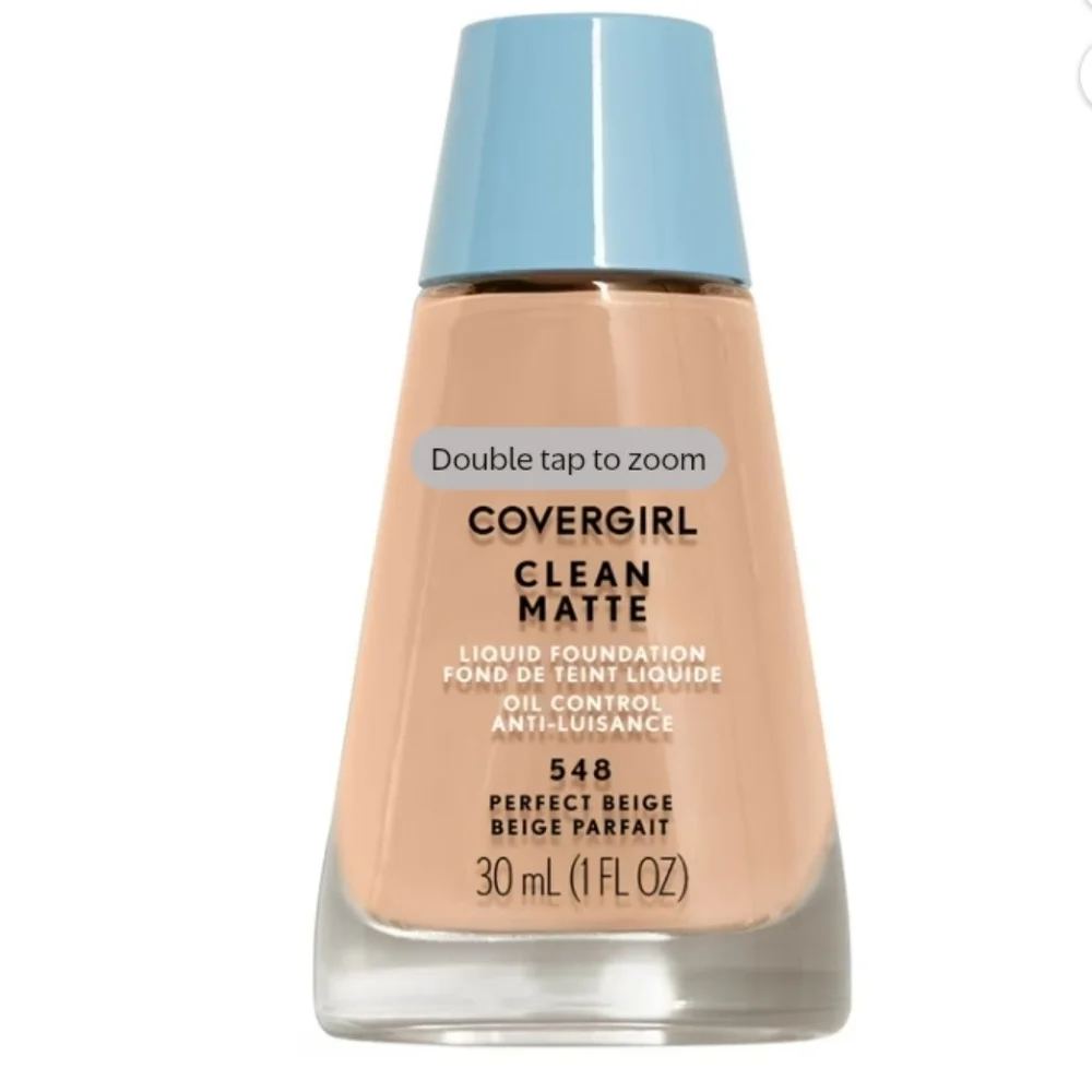 COVERGIRL Clean Matte Liquid Foundation 548 Perfect Beige 1 fl oz Liquid Fresh